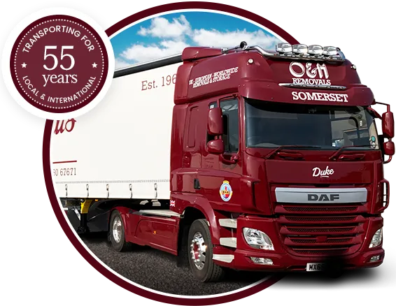O&H Removals transporting for 55 years
